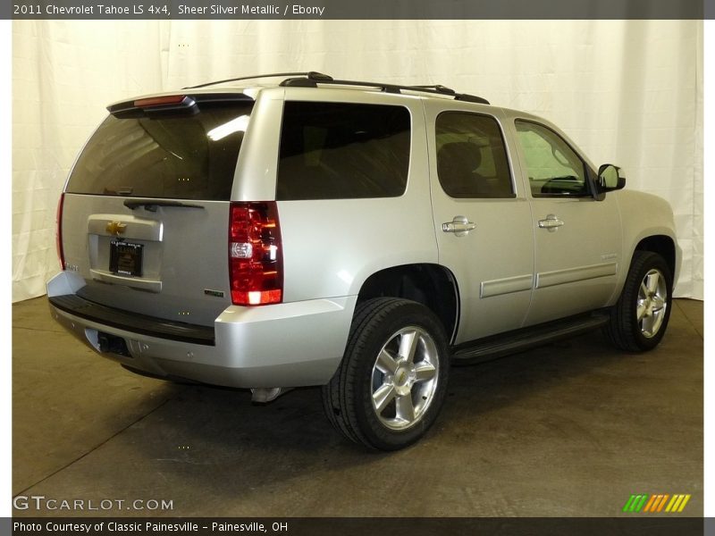 Sheer Silver Metallic / Ebony 2011 Chevrolet Tahoe LS 4x4