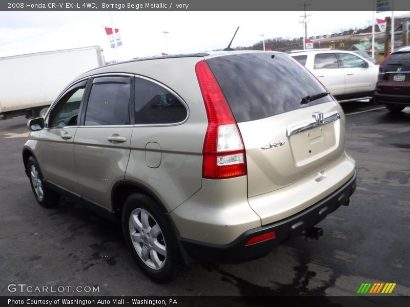 Borrego Beige Metallic / Ivory 2008 Honda CR-V EX-L 4WD