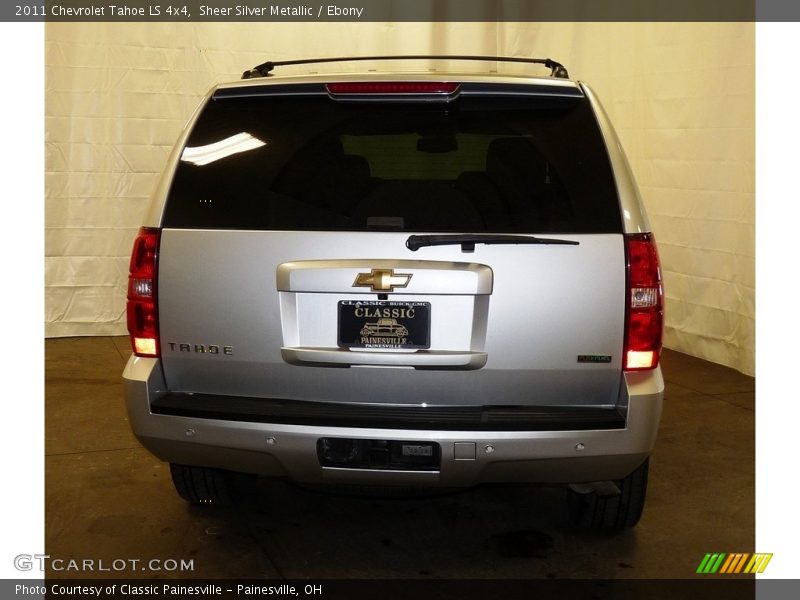 Sheer Silver Metallic / Ebony 2011 Chevrolet Tahoe LS 4x4