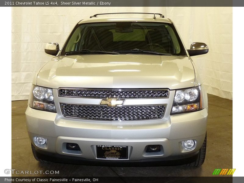 Sheer Silver Metallic / Ebony 2011 Chevrolet Tahoe LS 4x4