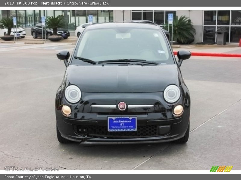 Nero (Black) / Grigio/Nero (Gray/Black) 2013 Fiat 500 Pop