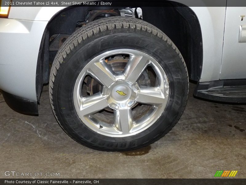 Sheer Silver Metallic / Ebony 2011 Chevrolet Tahoe LS 4x4