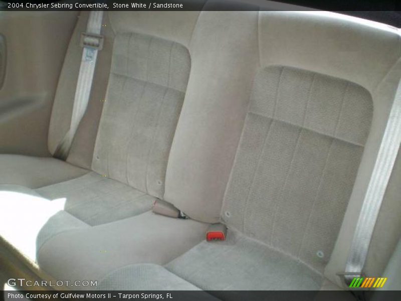 Stone White / Sandstone 2004 Chrysler Sebring Convertible