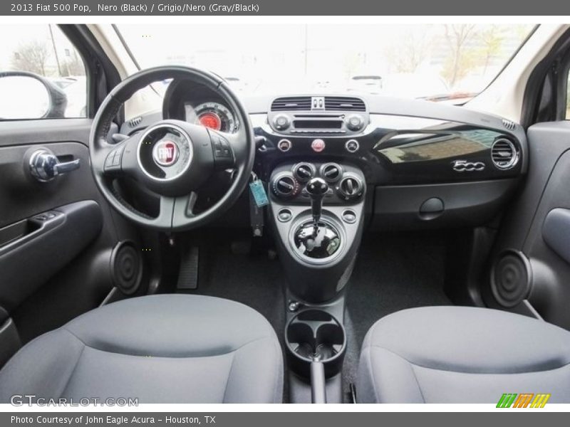 Nero (Black) / Grigio/Nero (Gray/Black) 2013 Fiat 500 Pop