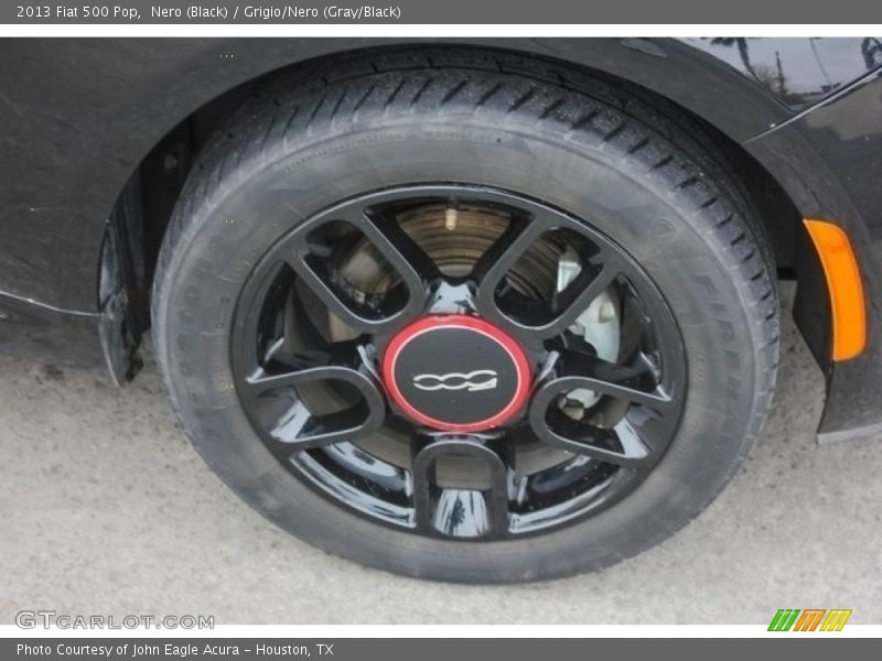 Nero (Black) / Grigio/Nero (Gray/Black) 2013 Fiat 500 Pop
