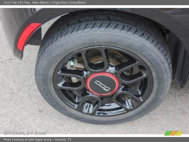 Nero (Black) / Grigio/Nero (Gray/Black) 2013 Fiat 500 Pop