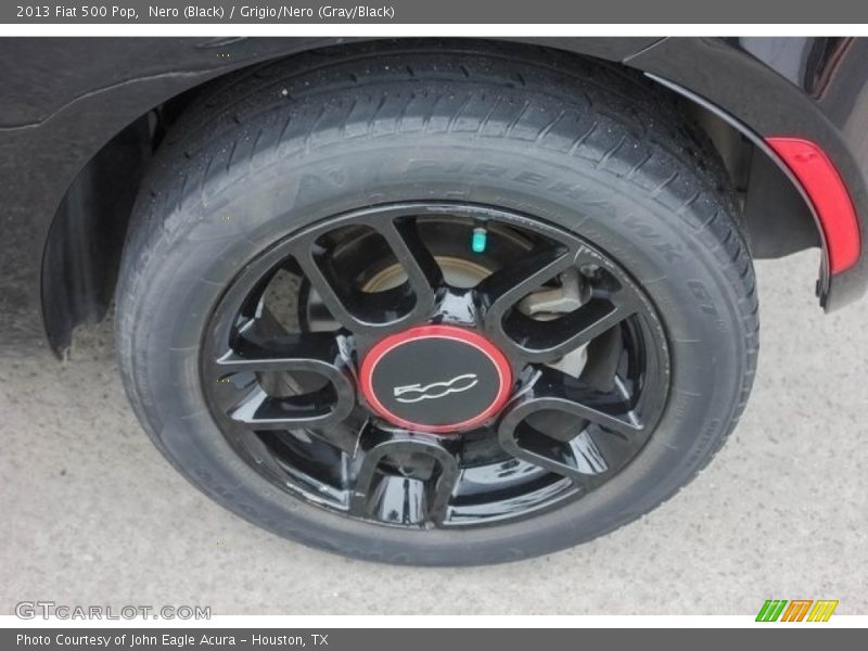Nero (Black) / Grigio/Nero (Gray/Black) 2013 Fiat 500 Pop