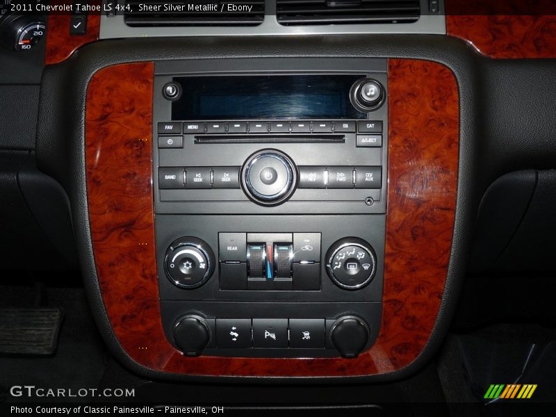 Sheer Silver Metallic / Ebony 2011 Chevrolet Tahoe LS 4x4