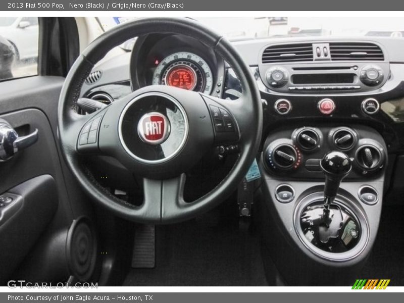 Nero (Black) / Grigio/Nero (Gray/Black) 2013 Fiat 500 Pop