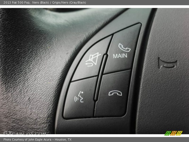Nero (Black) / Grigio/Nero (Gray/Black) 2013 Fiat 500 Pop