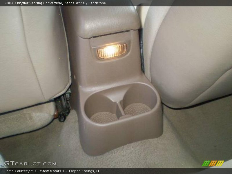 Stone White / Sandstone 2004 Chrysler Sebring Convertible