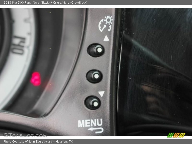 Nero (Black) / Grigio/Nero (Gray/Black) 2013 Fiat 500 Pop