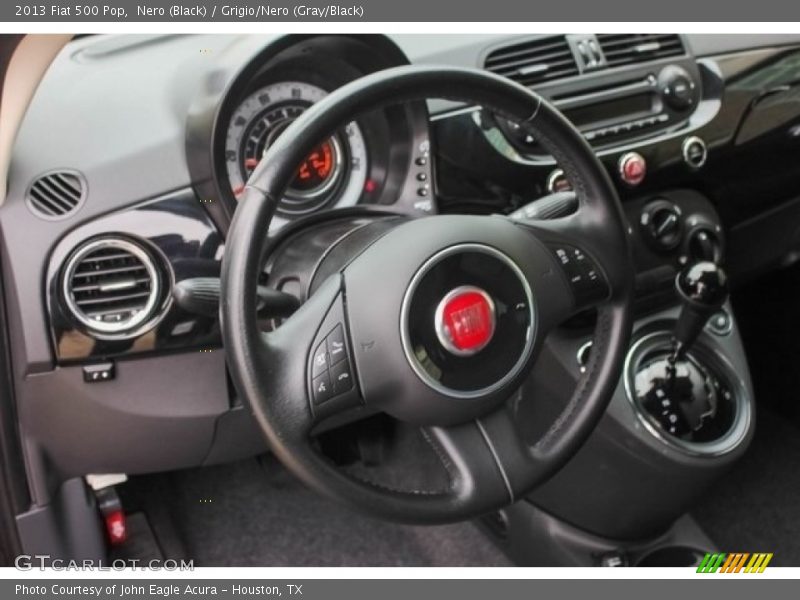 Nero (Black) / Grigio/Nero (Gray/Black) 2013 Fiat 500 Pop