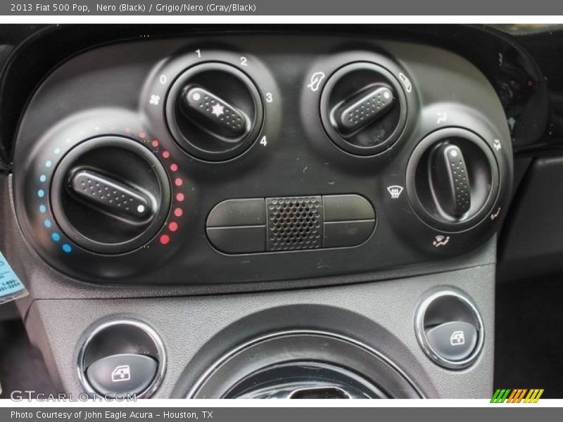 Nero (Black) / Grigio/Nero (Gray/Black) 2013 Fiat 500 Pop