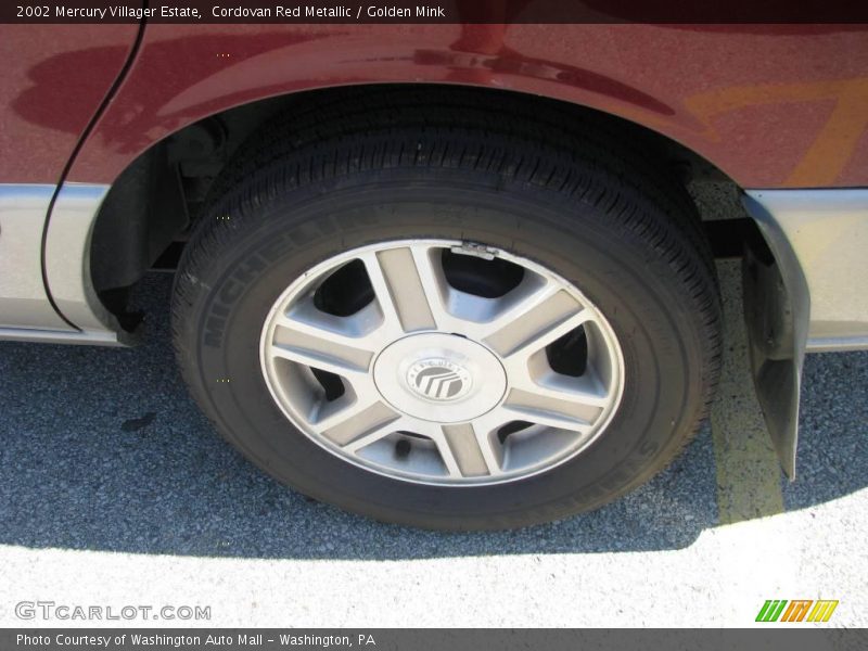 Cordovan Red Metallic / Golden Mink 2002 Mercury Villager Estate