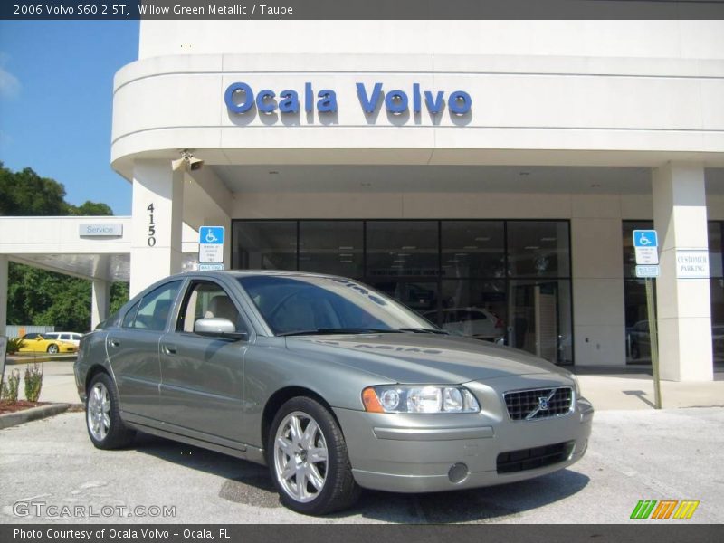 Willow Green Metallic / Taupe 2006 Volvo S60 2.5T