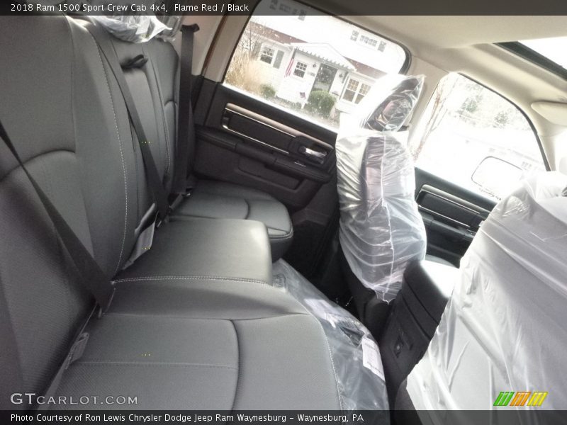 Flame Red / Black 2018 Ram 1500 Sport Crew Cab 4x4