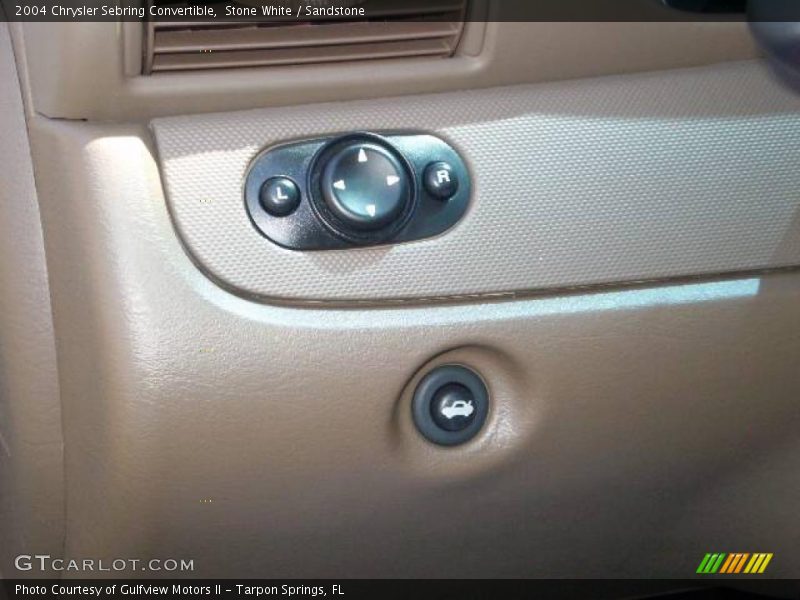 Stone White / Sandstone 2004 Chrysler Sebring Convertible