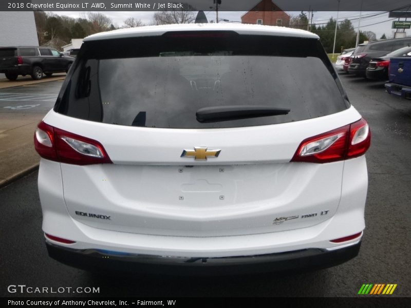 Summit White / Jet Black 2018 Chevrolet Equinox LT AWD