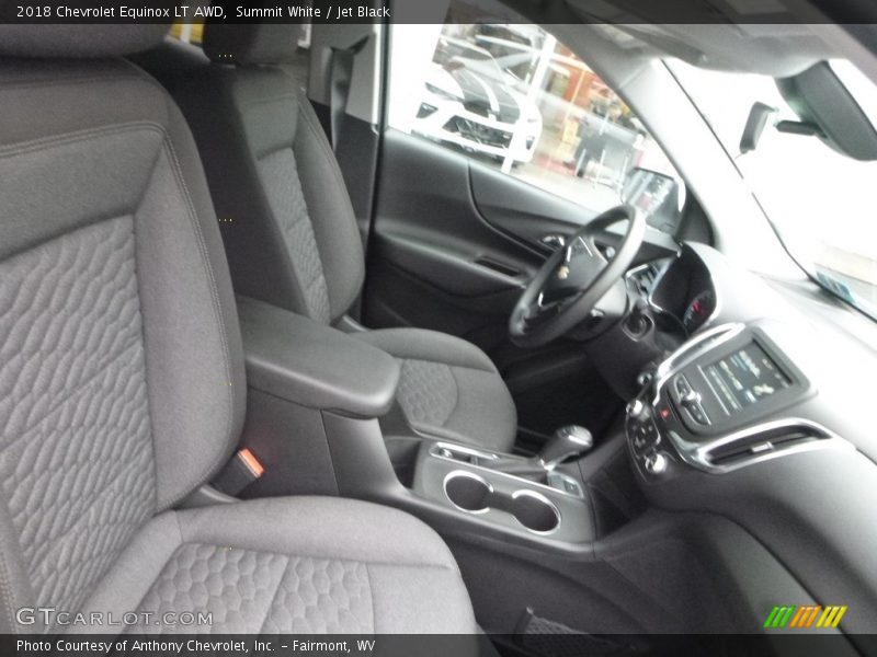 Summit White / Jet Black 2018 Chevrolet Equinox LT AWD
