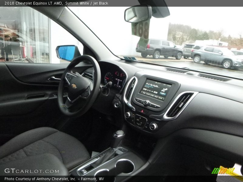 Summit White / Jet Black 2018 Chevrolet Equinox LT AWD