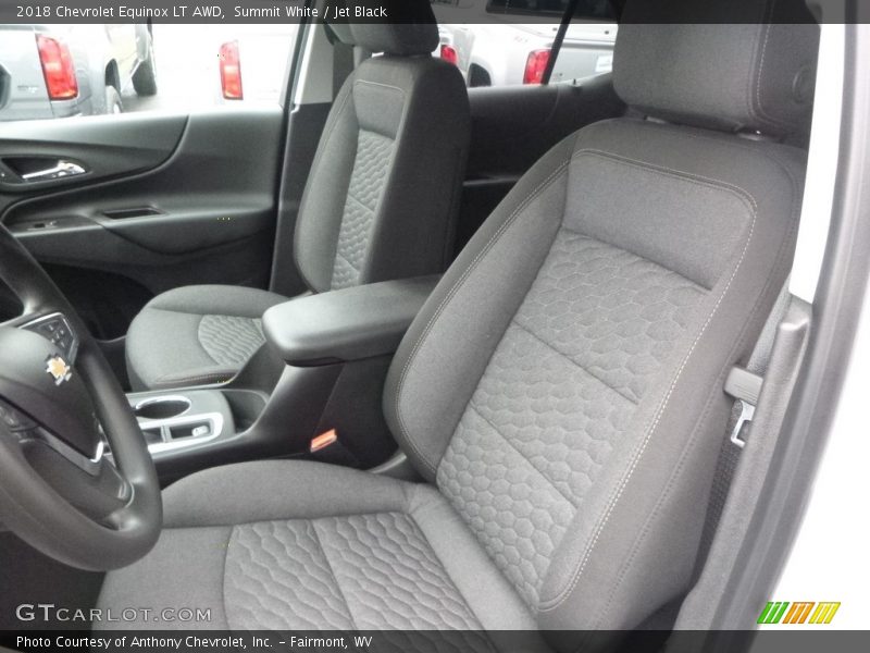Summit White / Jet Black 2018 Chevrolet Equinox LT AWD