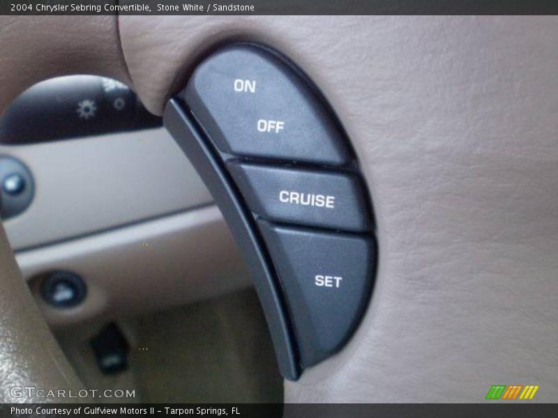 Stone White / Sandstone 2004 Chrysler Sebring Convertible