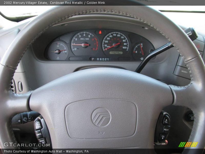Cordovan Red Metallic / Golden Mink 2002 Mercury Villager Estate