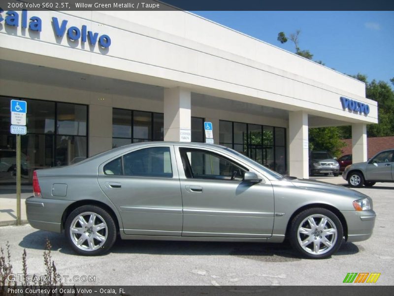 Willow Green Metallic / Taupe 2006 Volvo S60 2.5T