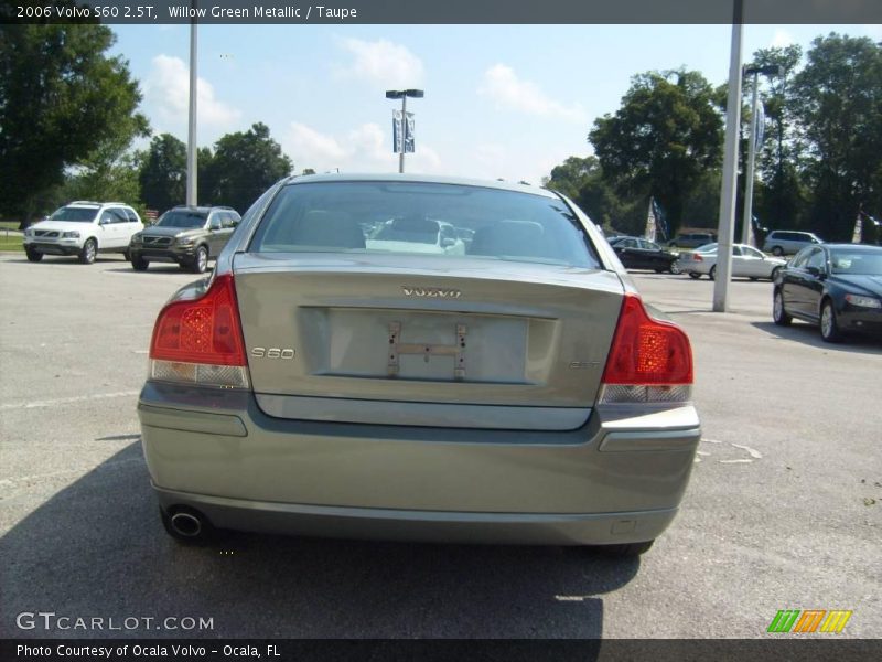 Willow Green Metallic / Taupe 2006 Volvo S60 2.5T
