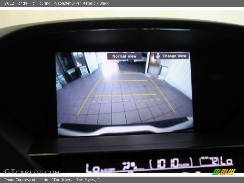 Alabaster Silver Metallic / Black 2012 Honda Pilot Touring