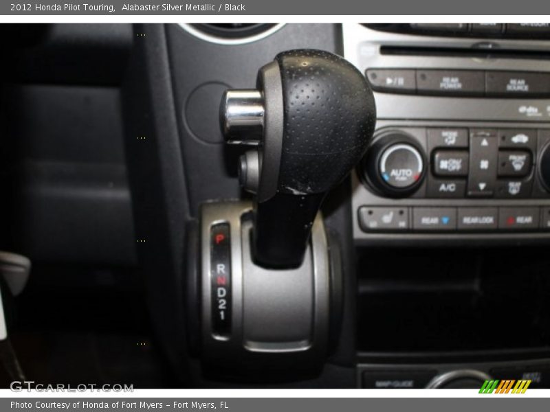 Alabaster Silver Metallic / Black 2012 Honda Pilot Touring