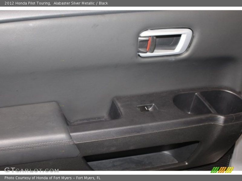 Alabaster Silver Metallic / Black 2012 Honda Pilot Touring