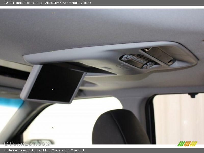 Alabaster Silver Metallic / Black 2012 Honda Pilot Touring