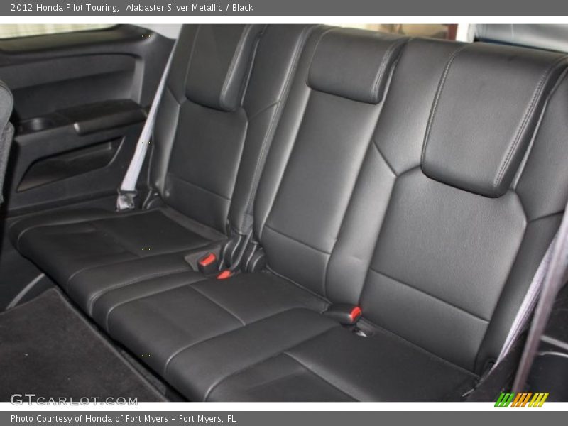 Alabaster Silver Metallic / Black 2012 Honda Pilot Touring