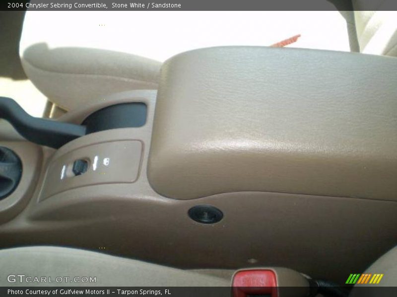 Stone White / Sandstone 2004 Chrysler Sebring Convertible