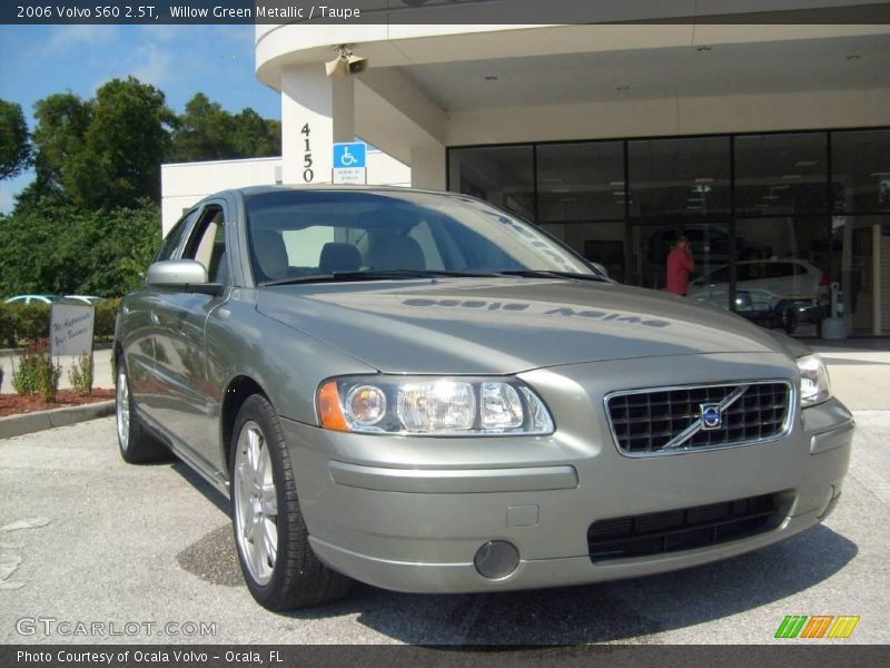 Willow Green Metallic / Taupe 2006 Volvo S60 2.5T