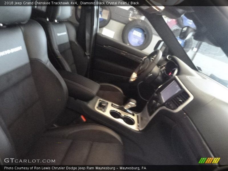Diamond Black Crystal Pearl / Black 2018 Jeep Grand Cherokee Trackhawk 4x4