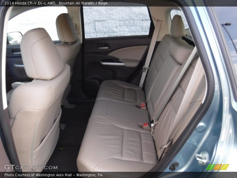Mountain Air Metallic / Beige 2014 Honda CR-V EX-L AWD