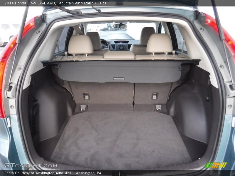 Mountain Air Metallic / Beige 2014 Honda CR-V EX-L AWD