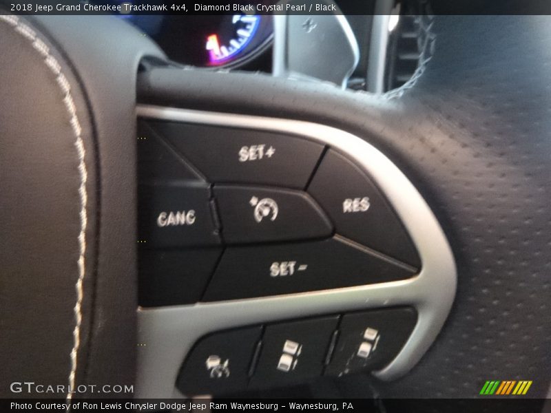 Diamond Black Crystal Pearl / Black 2018 Jeep Grand Cherokee Trackhawk 4x4