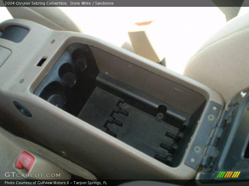 Stone White / Sandstone 2004 Chrysler Sebring Convertible
