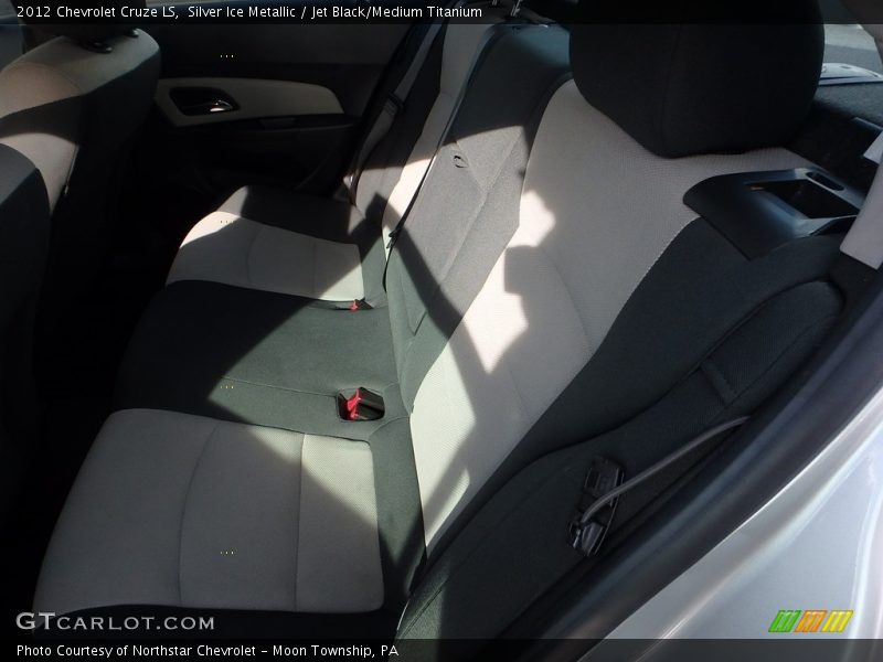 Silver Ice Metallic / Jet Black/Medium Titanium 2012 Chevrolet Cruze LS