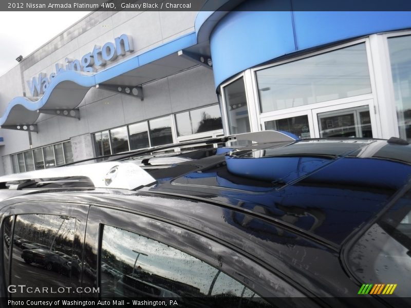 Galaxy Black / Charcoal 2012 Nissan Armada Platinum 4WD