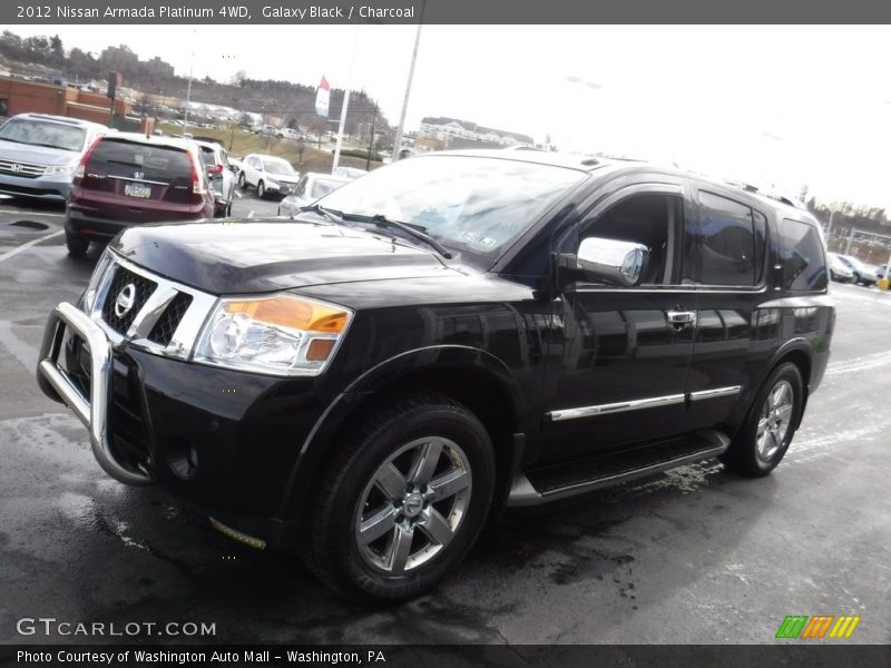 Galaxy Black / Charcoal 2012 Nissan Armada Platinum 4WD