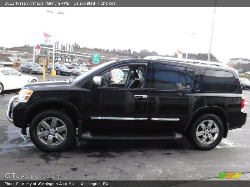 Galaxy Black / Charcoal 2012 Nissan Armada Platinum 4WD