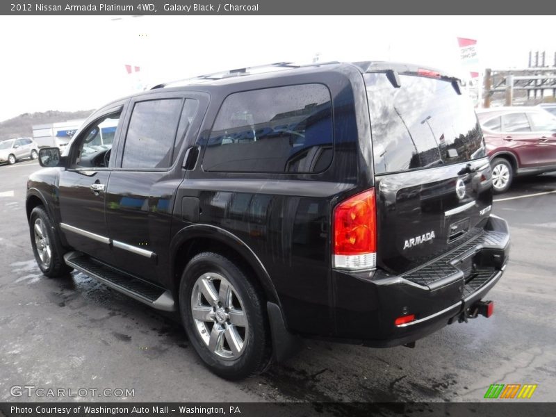 Galaxy Black / Charcoal 2012 Nissan Armada Platinum 4WD