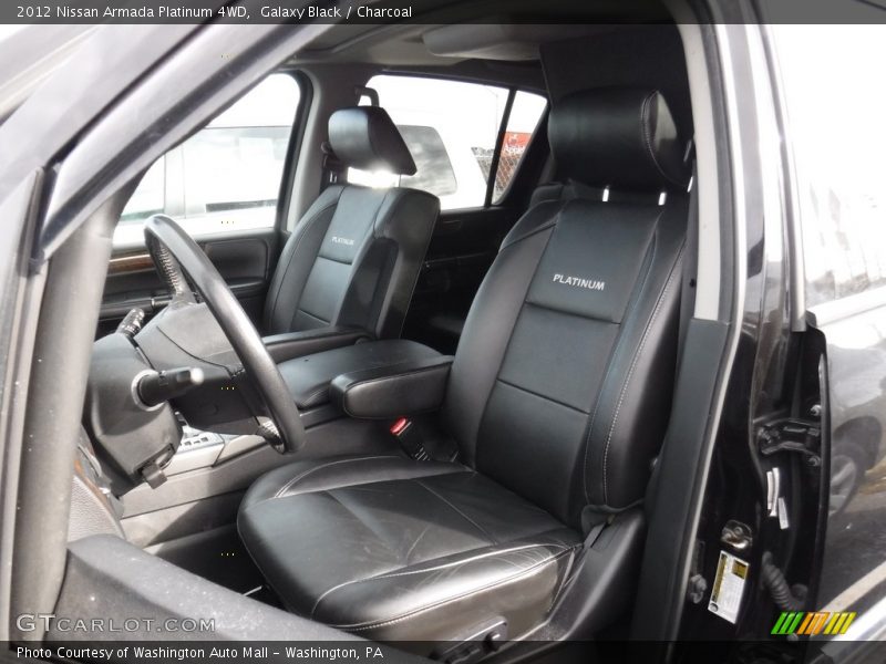 Galaxy Black / Charcoal 2012 Nissan Armada Platinum 4WD