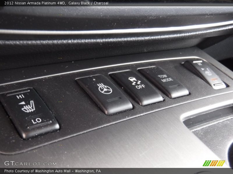Galaxy Black / Charcoal 2012 Nissan Armada Platinum 4WD