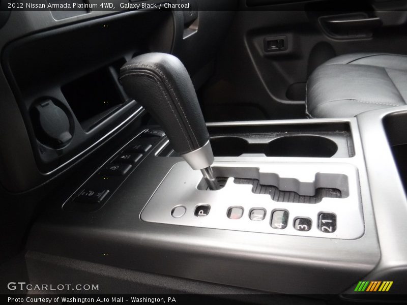 Galaxy Black / Charcoal 2012 Nissan Armada Platinum 4WD